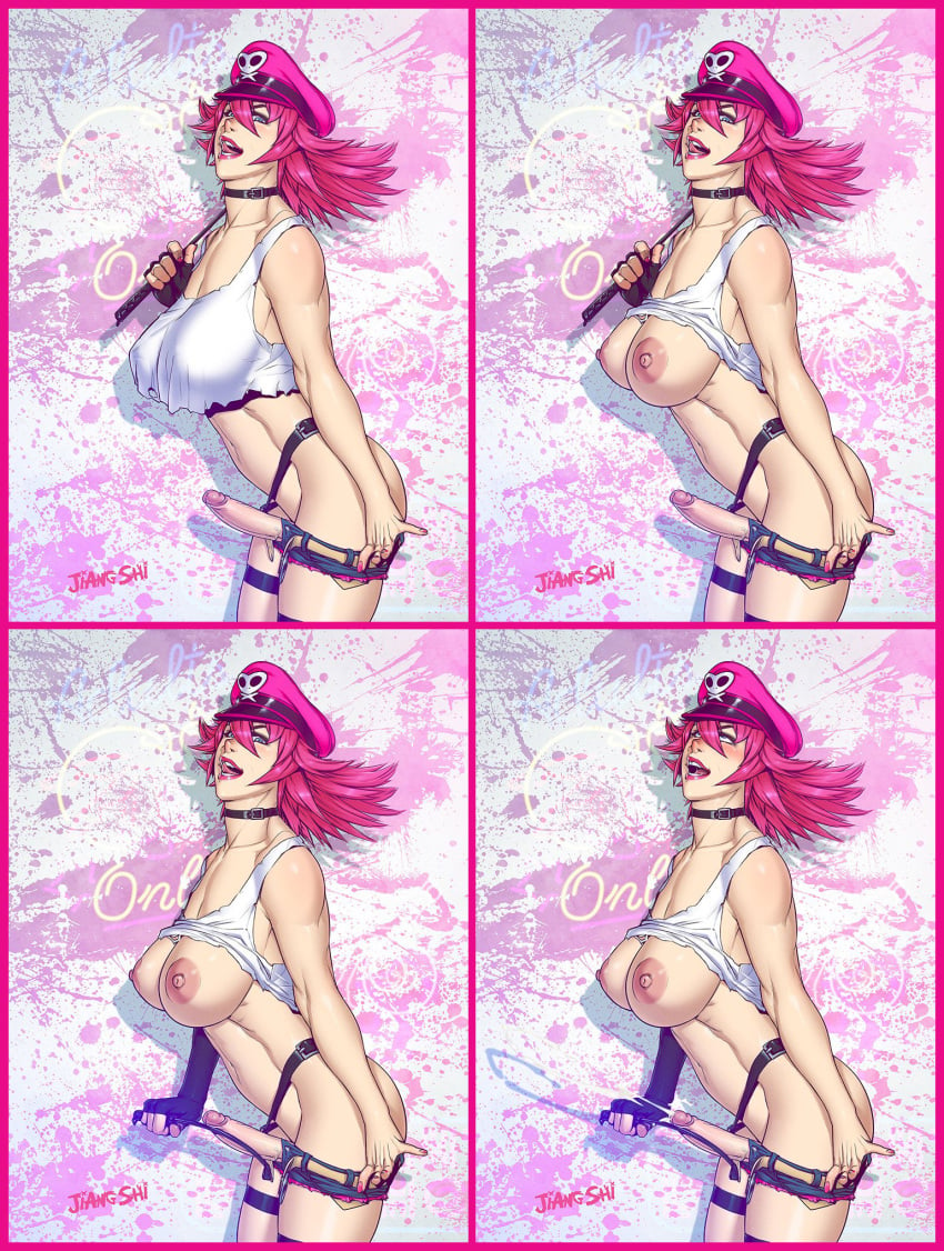 1futa 2d athletic athletic_female athletic_futanari bare_midriff big_breasts big_penis blue_eyes blush breasts breasts_out busty capcom choker collar comic crop_top cum cumming cumshot daisy_dukes denim_shorts erect_nipples erection eyeshadow final_fight flashing flashing_breasts futa_only futanari glans hat hourglass_figure intersex jean_shorts jiang_shi large_breasts lipstick makeup nail_polish navel penis pink_hair poison_(final_fight) pose posing short_shorts shorts skimpy skimpy_clothes solo street_fighter street_fighter_v tagme torn_clothes underboob undressing unzipped unzipped_shorts wide_hips