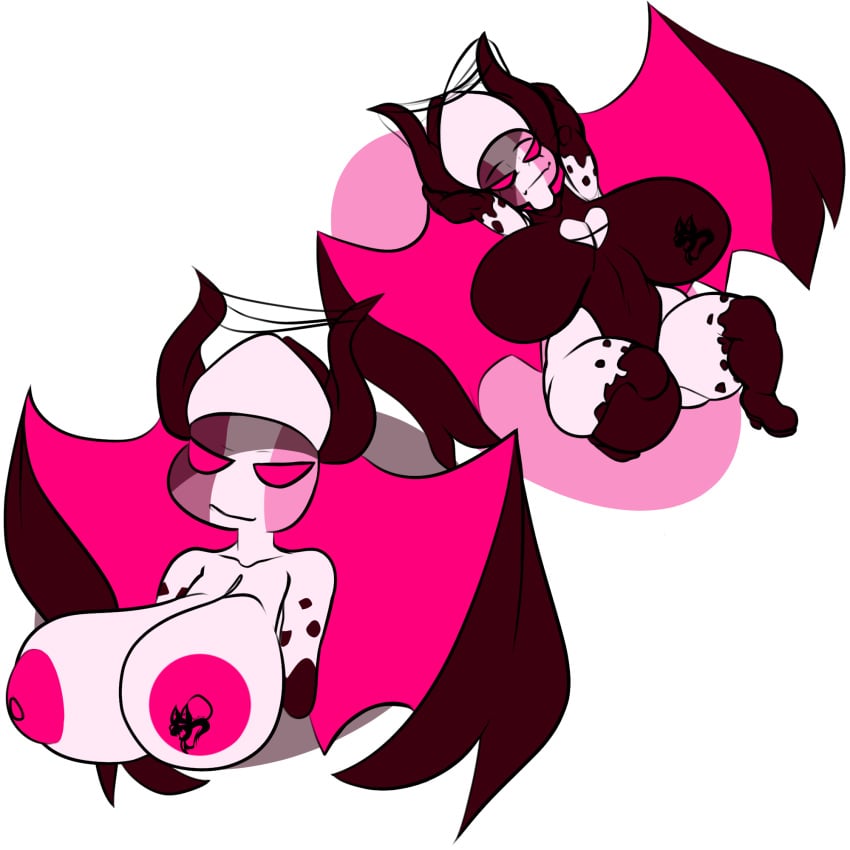 friday_night_funkin huge_breasts sarvente_(dokki.doodlez) sarvente_(friday_night_funkin) succubus thedrawmonster