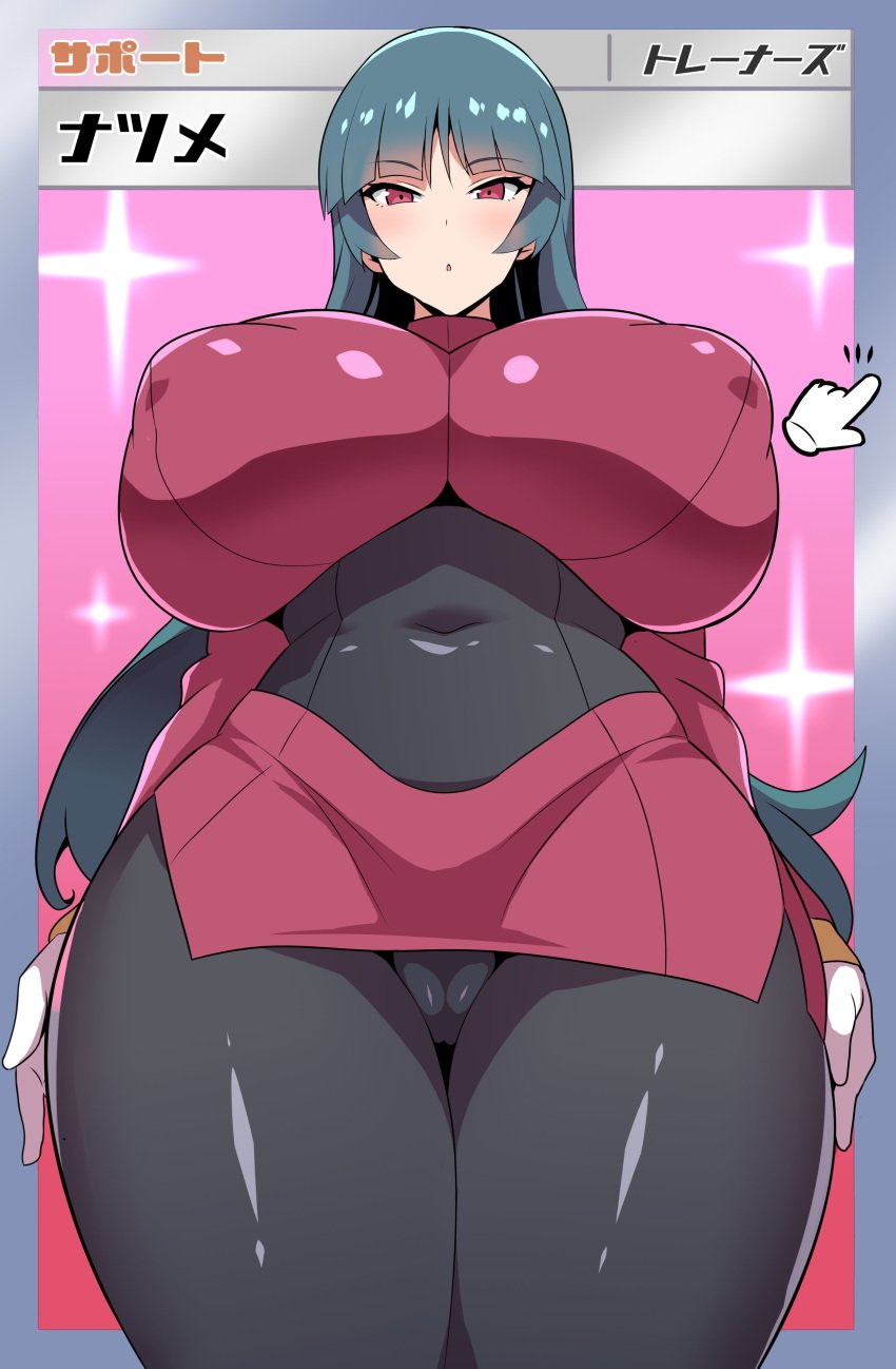 1girls clothes fully_clothed huge_breasts konno_tohiro pokemon pokemon_card pokemon_rgby pokemon_trading_card_game sabrina_(pokemon) tagme thick_thighs