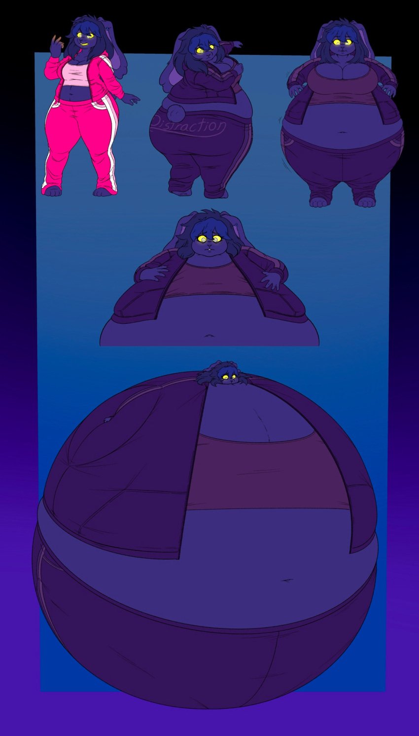 big_ass big_breasts blueberry_inflation breasts bubble_butt cleavage female frisk_lk furry huge_ass huge_breasts hyper_ass inflation spherical_inflation tagme thick_thighs wide_hips