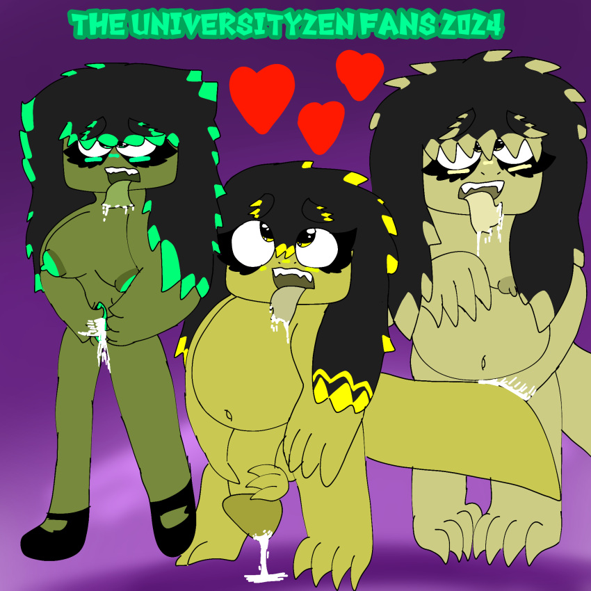 anthro aserhentai female female/female group hi_res invalid_tag male male/female trio universitha_2 universitha_2024 university2en_2024