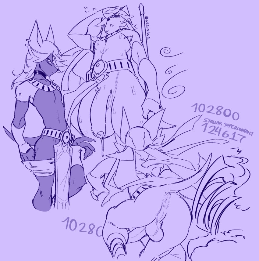 Cyno (Genshin Impact) Rule 34 Image