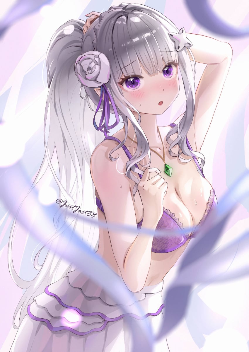 Emilia (Re:Zero) Rule 34 Image