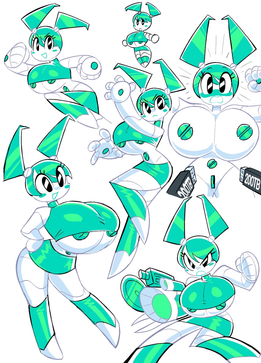 Jenny Wakeman (My Life As A Teenage Robot) Rule 34 Image