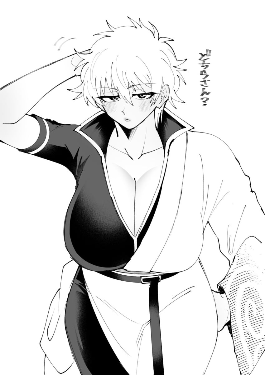 Gintoki Sakata (Gintama) Rule 34 Image