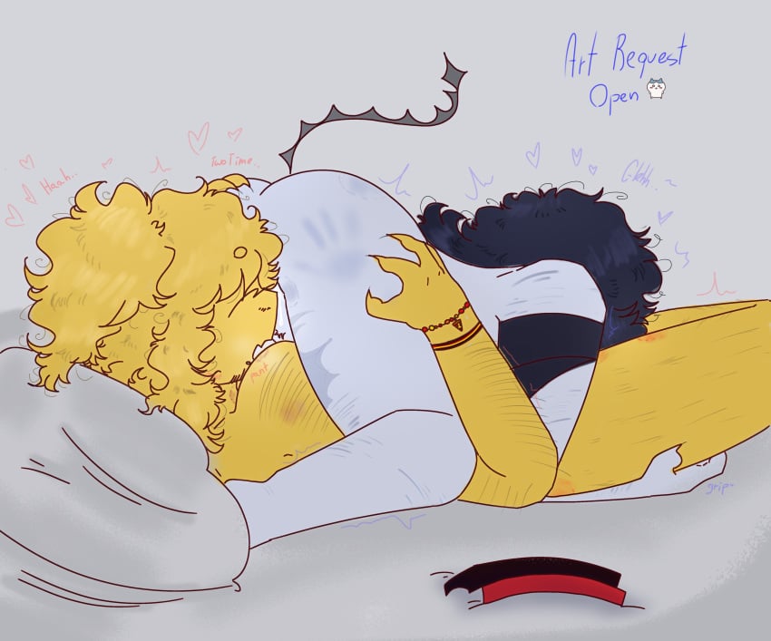 69 69_position arched_back bite_mark blowjob elliot_(forsaken) forsaken_(roblox) grabbing_ass grabbing_hips grabbing_thighs moaning moaning_name roblox roblox_game robloxian self_upload slap_mark tabitixx tagme two_time_(forsaken) visible_breath