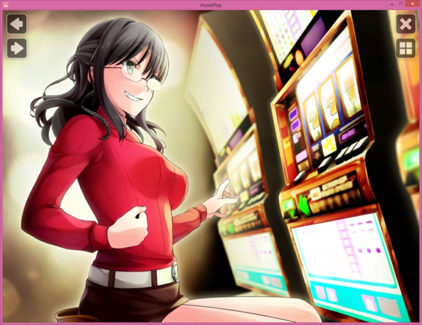 aiko_yumi asian asian_female big_breasts black_hair breasts female gambling human huniepop only_female only_human