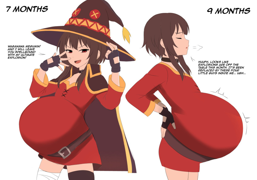 Megumin (Kono Subarashii Sekai Ni Shukufuku Wo!) Rule 34 Image