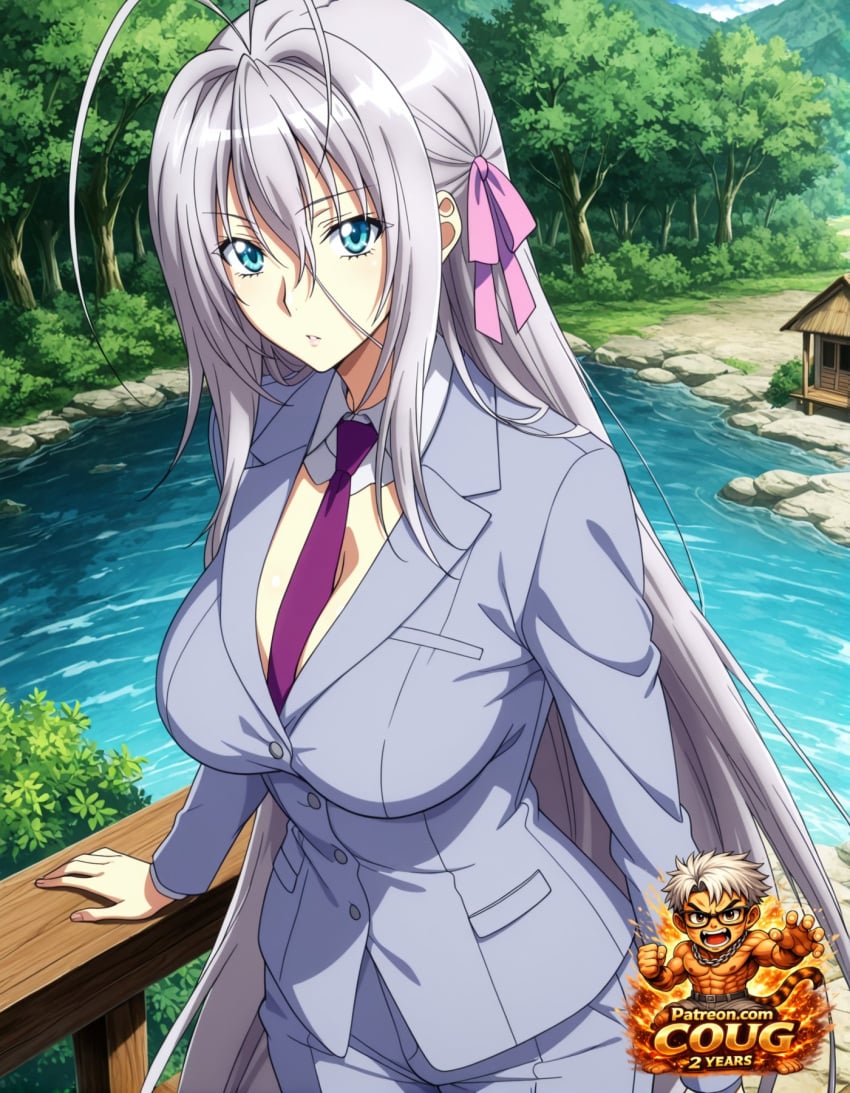 Rossweisse (High School Dxd) Rule 34 Image