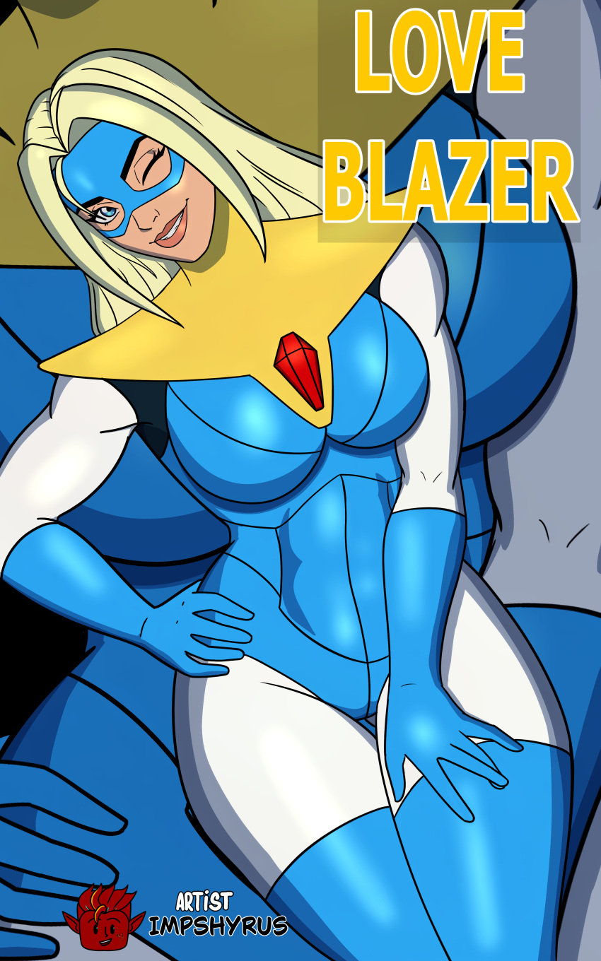 Blonde Blazer (Adhoc Studio) Rule 34 Image