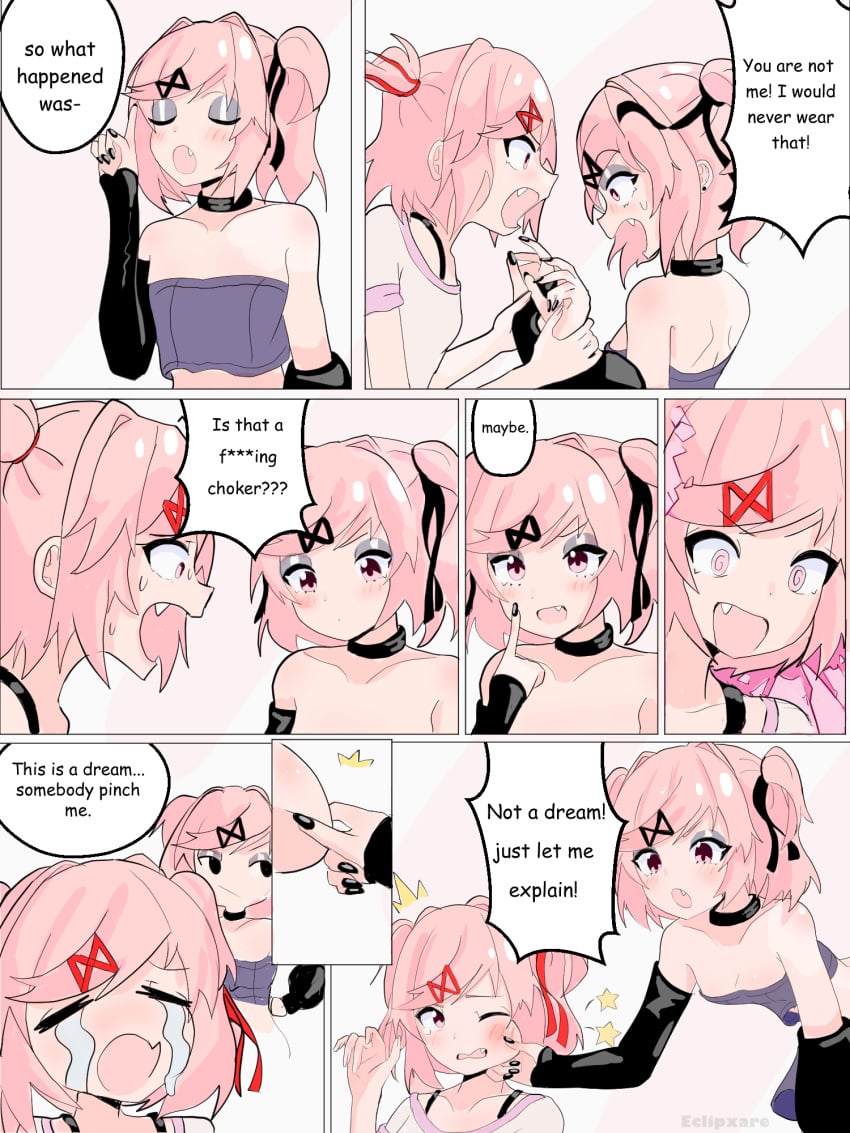 Natsuki (Doki Doki Literature Club) Rule 34 Image