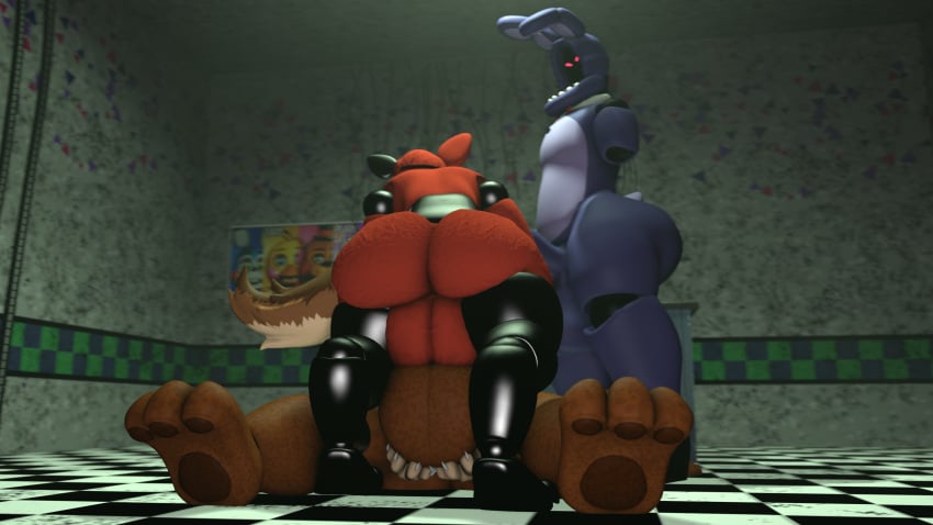 1girls 3boys 3d 3d_model absurd_res absurd_resolution absurdres all_holes all_three_filled alternate_view anal_sex animatronic anthro anthro_female anthro_male anthro_on_anthro anthro_only anthro_penetrated anthro_penetrating anthro_penetrating_anthro bear blowjob bunny bunny_boy canine_genitalia canine_penis cowgirl_double_penetration cowgirl_position deep_penetration deepthroat digital_media_(artwork) double_penetration dransvitry eyepatch five_nights_at_freddy's five_nights_at_freddy's_2 fox fox_boy gold_tooth hi_res high_resolution highres humanoid_genitalia humanoid_penis hyper hyper_balls hyper_genitalia hyper_penis josh-u4 knotted_penis robot stomach_bulge tagme tongue_out withered_bonnie withered_foxy withered_freddy