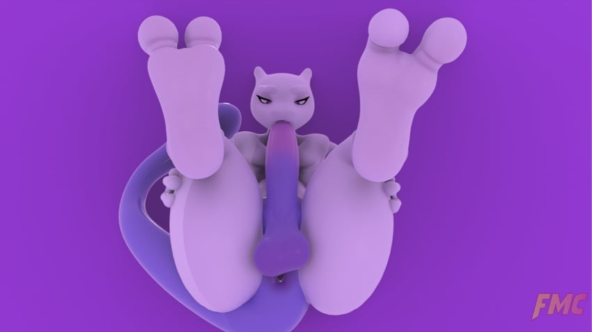 2_toes 3d_(artwork) anthro anus ass autofellatio balls big_feet big_penis blender_(artwork) blender_eevee digital_media_(artwork) feet foot_fetish foot_focus foxmccloud287 generation_1_pokemon genitals hi_res humanoid_genitalia humanoid_penis labcat_(reptilligator) legendary_pokemon male mammal masturbation mewtwo nintendo nude oral oral_masturbation penile penile_masturbation penis pokemon pokemon_(species) solo tail toes