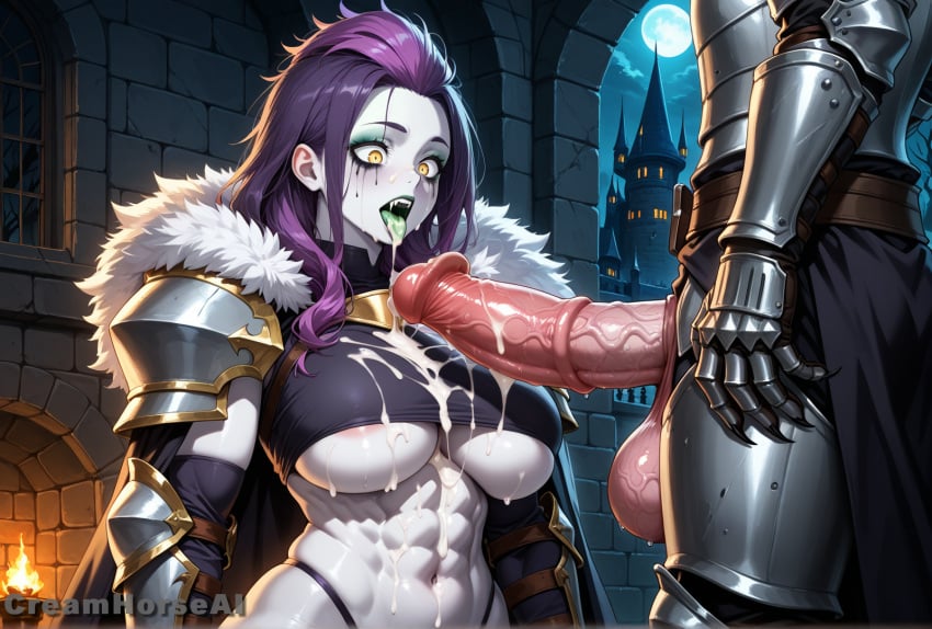 ai_generated armor armored armored_dress armored_female big_ass big_balls big_breasts big_butt big_penis cock_hungry cock_shock cock_worship colored_hair covered_in_cum creamhorseai cum cum_covered cum_drip cum_in_mouth cum_inside cum_on_body cum_on_breasts cum_on_face curvy curvy_female curvy_figure death_knight equine_penis excessive_cum female green_lips green_lipstick green_tongue high_resolution highres horny horny_female horse_penis horsecock horsecock_on_humanoid huge_balls huge_cock hyper_balls imminent_oral imminent_sex knight male male/female mascara mature_female milf mohawk mommy mommy_kink monster monster_girl muscle_girl muscle_mommy muscles muscular muscular_female muscular_male pale-skinned_female pale_skin penis_awe punk purple_hair runny_makeup runny_mascara seductive sharp_teeth testicles undead undead_female underboob vampire_girl vampire_teeth voluptuous voluptuous_female wide_hips yellow_eyes zombie zombie_girl