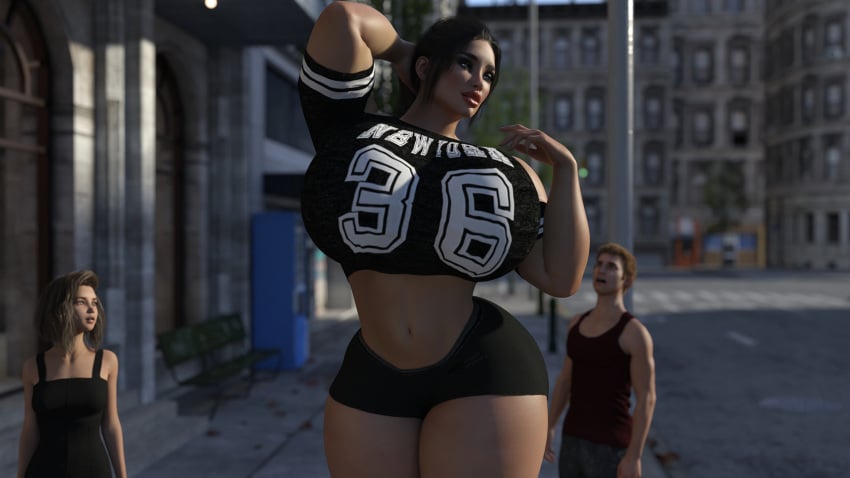 1boy 2girls 3d big_ass big_breasts big_thighs bigger_female breasts bust busty chest curvaceous curvy curvy_figure endlessrain0110 female female_focus fit fit_female giant_breasts giantess height_difference hips hourglass_figure huge_ass huge_breasts huge_thighs human large_ass large_breasts large_thighs larger_female legs light-skinned_female light_skin male male/female mature mature_female mini_giantess original original_character original_characters round_ass round_breasts shorter_female shorter_male size_difference slim_waist smaller_female smaller_male straight taller_girl thick thick_hips thick_legs thick_thighs thighs voluptuous voluptuous_female waist wide_hips wide_thighs