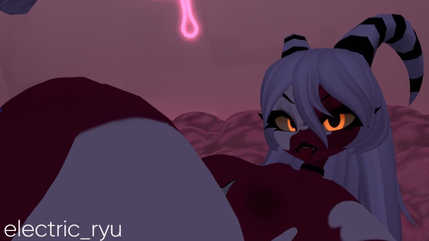 big_ass big_breasts electric_ryu imp selfie tongue_out vrchat vrchat_avatar