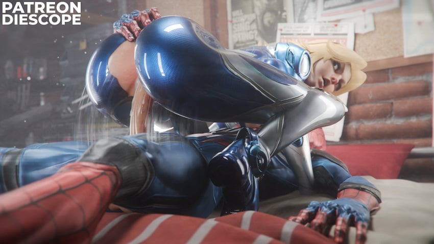 1boy 1girls 3d 3d_(artwork) ass ass cum cum_in_pussy cum_inside diescope female female_on_top female_penetrated invisible_woman marvel marvel_rivals penetration peter_parker sex spider-man sue_storm vaginal_penetration vaginal_penetration vaginal_sex