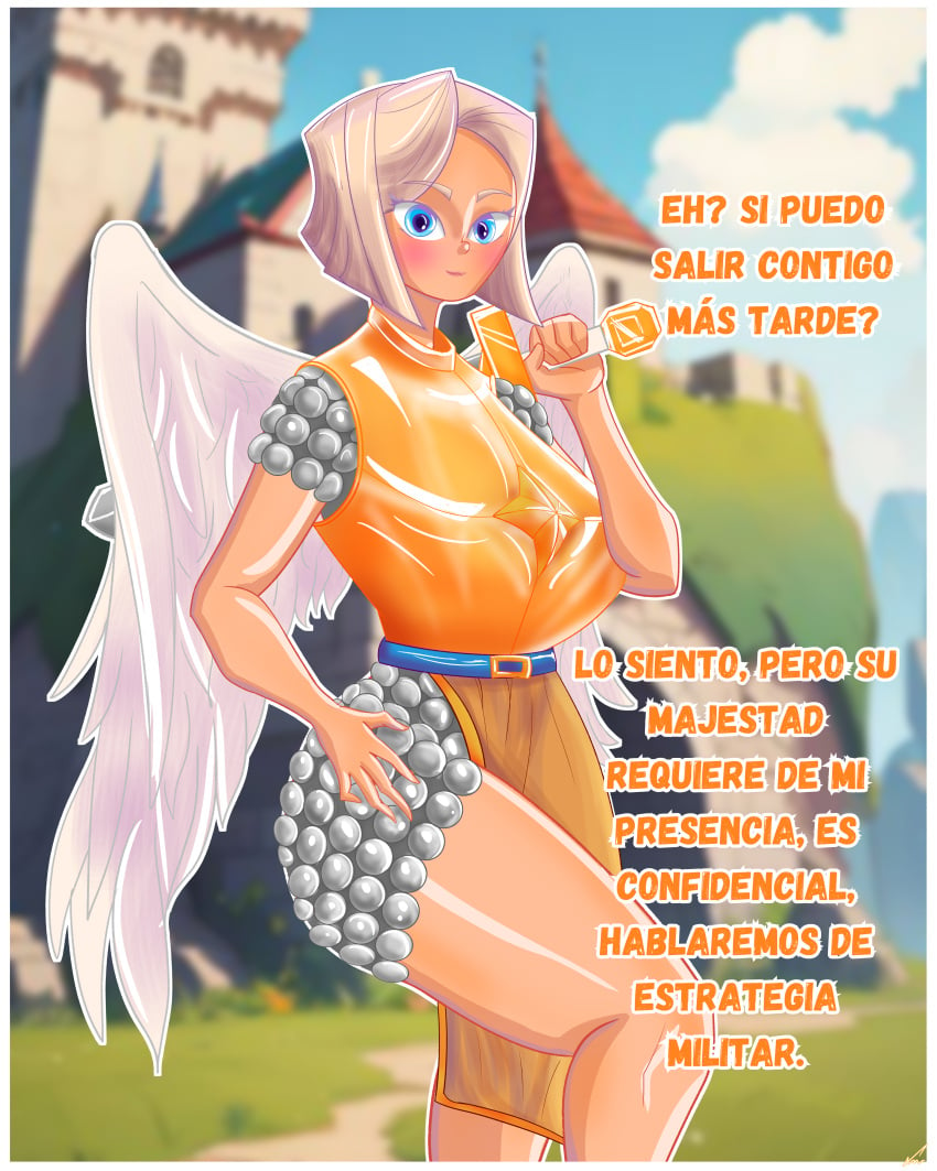 battle_healer clash_of_clans clash_royale comic spanish_text supercell