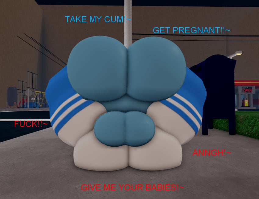 2girls 3d big_ass big_breasts blue_hair blue_skin cum cum_in_pussy cum_inside futa_on_female futanari impregnation mating_press partially_clothed pink_hair roblox roblox_avatar roblox_studio robloxian text thick_thighs thighhighs white_skin