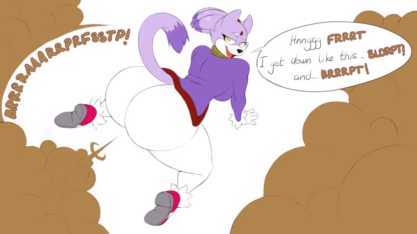 1girls anthro big_ass big_butt big_thighs blaze_the_cat bubble_ass bubble_butt catgirl el_brapitto fart fart_cloud fart_everywhere fart_fetish farting farts feline furry huge_ass huge_butt huge_thighs sega solo sonic_(series) sonic_the_hedgehog_(series) thick_ass thick_thighs