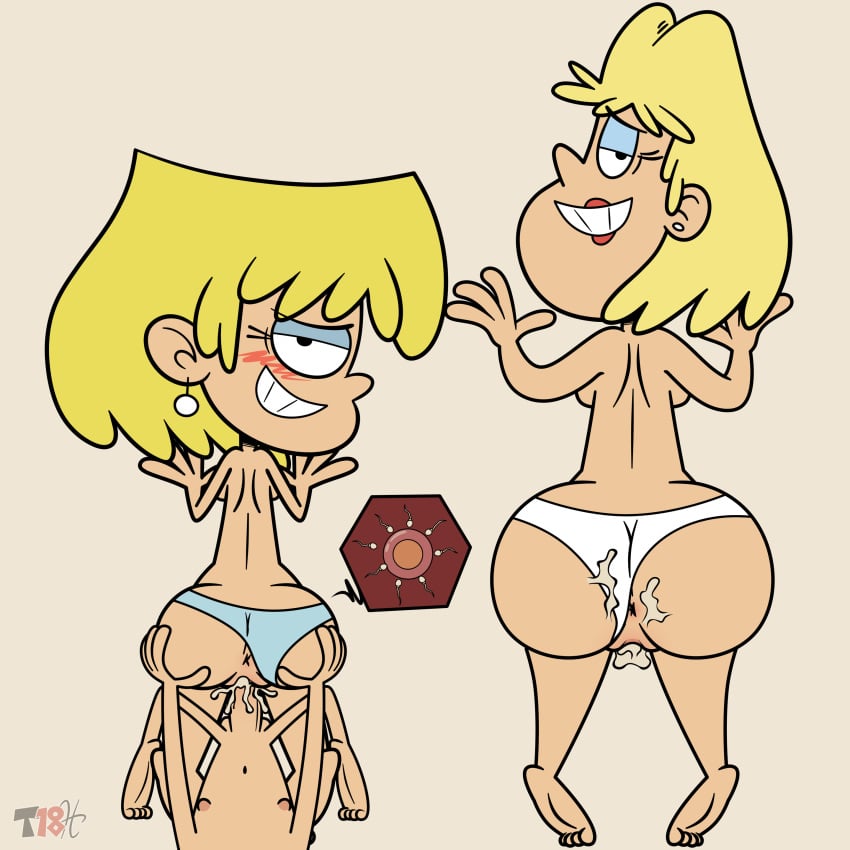 1boy2girls 2026 2girls accurate_art_style age_difference all_fours ass big_ass blonde_hair blue_eyeshadow blue_panties blush commission cum cum_inside impregnation looking_at_viewer lori_loud male milf mother_and_daughter nickelodeon nickelodeon_animation_studio panties panties_aside rita_loud taki8hiro the_loud_house thick_thighs topless unseen_character vaginal_penetration white_panties x-ray
