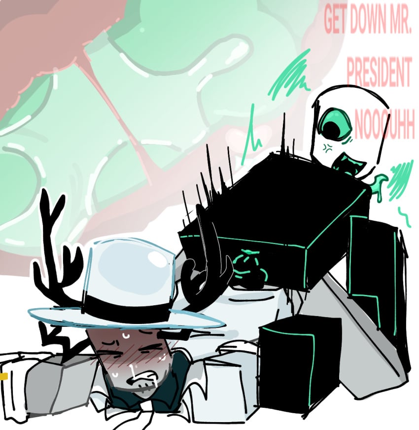 antlers blocky_body bottomless die_of_death_(roblox) first_porn_of_character hate_sex hissing knotted_penis knotting knotting_position long_tongue okal44420 pursuer_(die_of_death) roblox sulfur_(die_of_death) tagme x-ray
