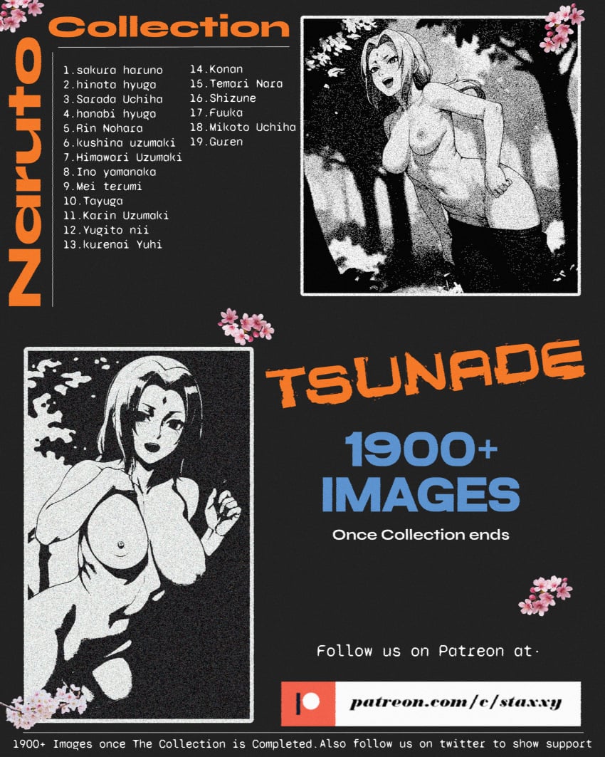 aesthetic big_breasts big_breasts big_breasts comic manga manga_style naruto polaroid sexy tsunade