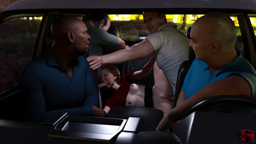 1girls 3d 4boys age_difference anal anal_penetration anal_sex back_seat bald bald_man being_watched blowjob blue_eyes breasts car car_interior car_sex coach_anderson_(troxvi) dark-skinned_male erection fellatio female freckles fred_(troxvi) functionally_nude functionally_nude_female gangbang hand_on_another's_head henry_collins_(troxvi) hi_res high_resolution human laying_on_side light-skinned_female light-skinned_male light_skin male mature multiple_boys nipples no_bra no_panties old_man older_male orange_hair original_character penis petite public public_nudity public_sex pussy red_hair redhead rori_collins_(troxvi) sal_carpenter_(troxvi) self_upload sex shaved_pussy shirt shirt_up skirt skirt_up small_breasts spread_legs step-incest stepdaughter stepfather_and_stepdaughter straight teenage_girl teenager threesome troxvi waiting_for_turn watching young younger_female