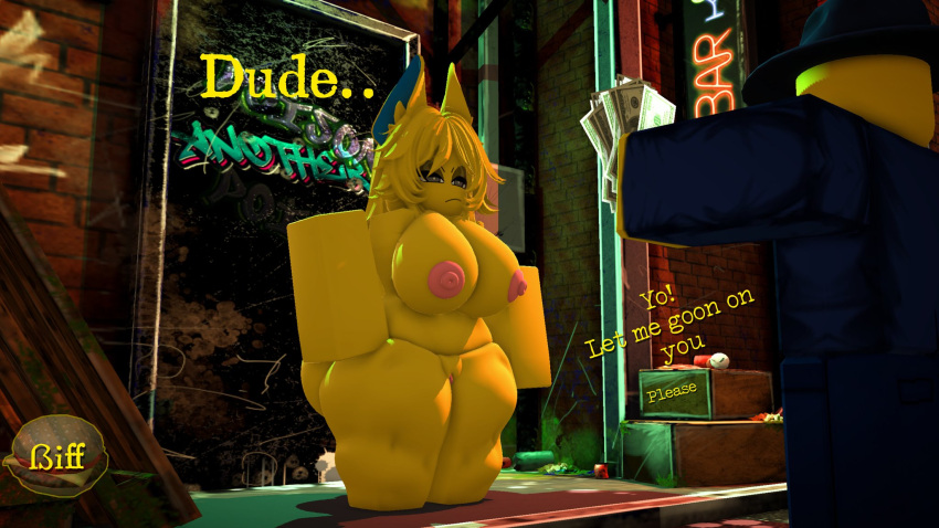 Robloxian (Roblox) Rule 34 Image