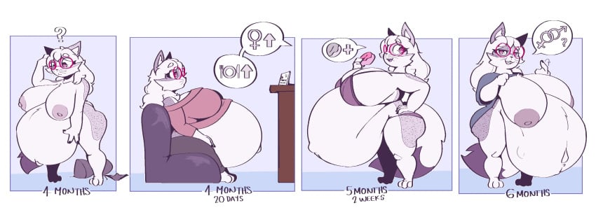 big_ass big_breasts bloobiesus breast_expansion breasts bubble_butt cleavage expansion female fetal_movement furry huge_ass huge_breasts hyper_breasts hyper_pregnancy nipples pregnancy_expansion pregnancy_progression pregnant ready_to_pop tagme theboobiesus thick_thighs wide_hips