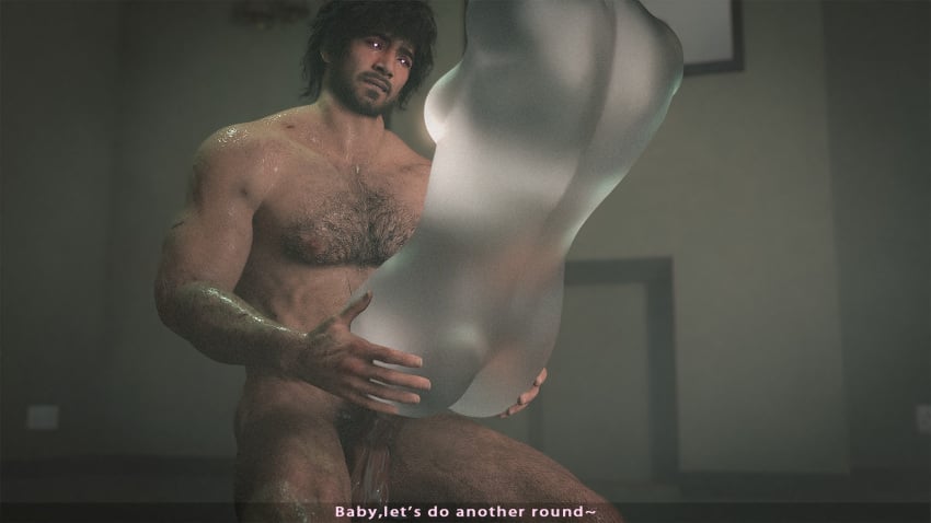 3d 3d_model capcom carlos_oliveira cum cum_dripping cum_inside forced forced_masturbation forced_orgasm male_masturbation no_consent possessed possession resident_evil resident_evil_3 resident_evil_3_remake satisfied satisfied_look sex_toy sex_toy_insertion whitelemon