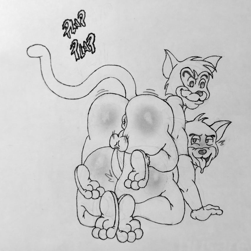 2025 3_toes absurd_res ahe_gao anal anal_sex anthro anthro_on_anthro anthro_penetrated anthro_penetrating anthro_penetrating_anthro ass balls big_butt big_penis blush butch_cat domestic_cat duo feet felid feline felis genitals half-closed_eyes hi_res humanoid_genitalia humanoid_penis im_sp1d3r looking_back looking_pleasured lying male male/male male_penetrated male_penetrating male_penetrating_male mammal metro-goldwyn-mayer narrowed_eyes nude open_mouth penetration penile penile_penetration penis penis_in_ass sex smile sound_effects tail toes tom_and_jerry tom_cat