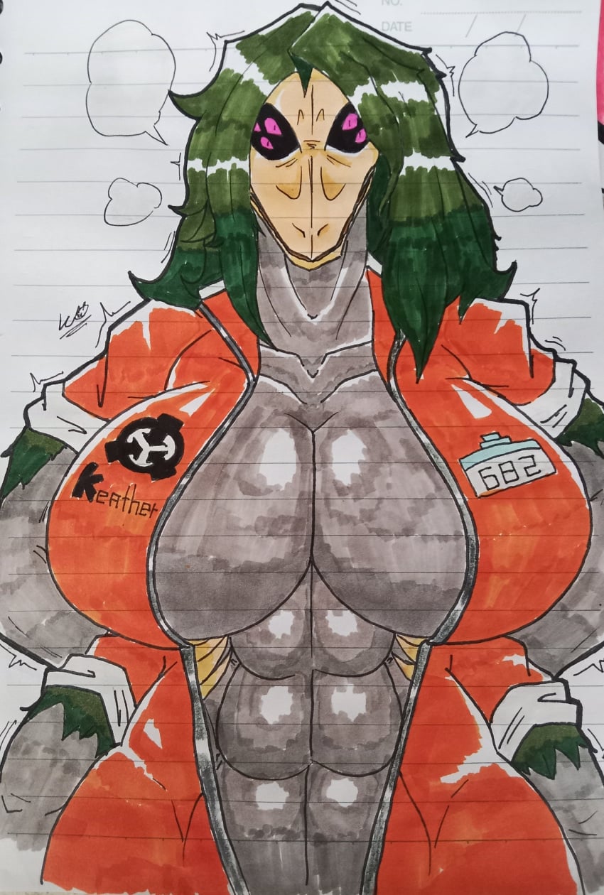 1girls abs anthro big_breasts breasts busty child_bearing_hips curvy curvy_figure enormous_breasts female female_only giant_breasts gigantic_breasts hourglass_figure huge_breasts large_breasts little_cat massive_breasts monster monster_girl rule_63 scp-682 scp_foundation thick_thighs thighs voluptuous voluptuous_female wide_hips