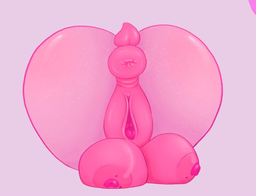 anus ass big_breasts big_butt blush body_blush breasts butt_blush clitoral_winking clitoris crotch_breasts dock_(anatomy) equid equine fan_character female feral friendship_is_magic genitals hasbro heart_nipples horse mammal melassa my_little_pony nipples nude pony puffy_anus pussy solo tail