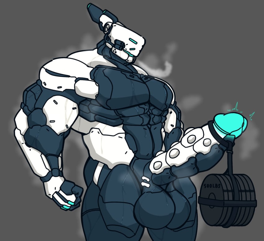 kl4rk male male_focus male_only musk musk_clouds robot solo solo_focus solo_male solo_male tagme weights