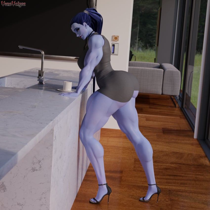 1girls 3d activision amelie_lacroix big_ass big_breasts big_thighs blizzard_entertainment blue-skinned_female blue_body blue_skin breasts bubble_ass bubble_butt bust busty chest curvaceous curves curvy curvy_figure female hips hourglass_figure huge_ass large_ass legs mature mature_female muscular muscular_female overwatch overwatch_2 slim_waist thick thick_ass thick_hips thick_legs thick_thighs thighs voluptuous voluptuous_female vonsvaigen waist wide_hips wide_thighs widowmaker