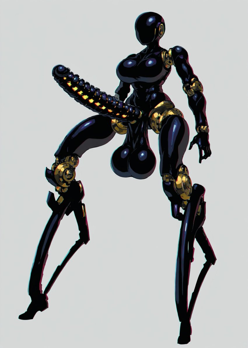 1futa ai_generated android big_balls big_breasts big_penis cyborg futa_only futaalover futanari huge_cock large_breasts large_testicles mechanical mechanical_leg mechanical_penis penis robot robot_girl robot_joints robot_penis robotic_arm sagging_balls sagging_testicles standing