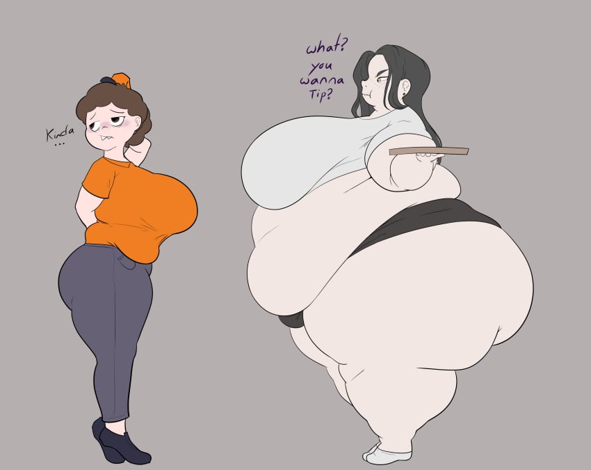 bbw big_ass big_breasts breasts bubble_butt female huge_ass huge_breasts kantuspaintsinsanity lara_ravencroft overweight thick_thighs wide_hips