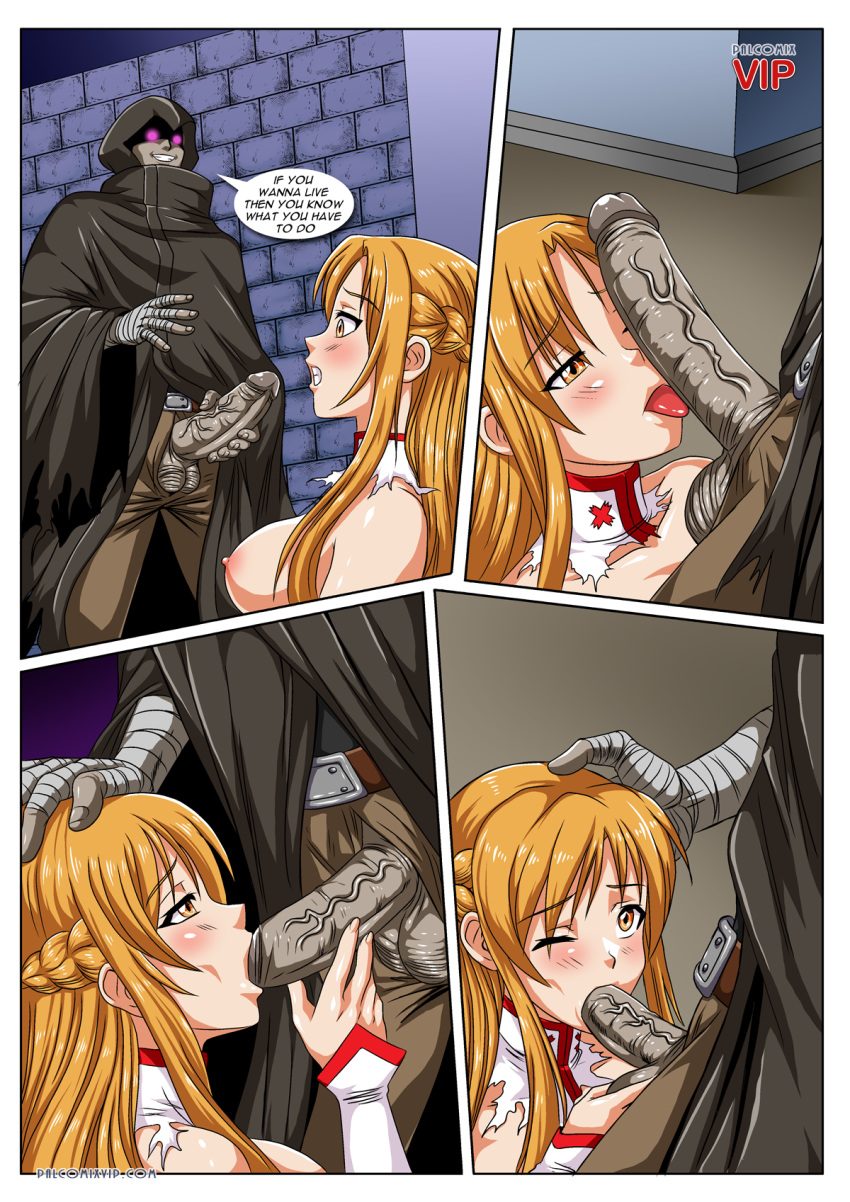 aincrad bbmbbf comic female laughing_coffin no_laughing_matter palcomixvip.com poh sword_art_online tagme vassago_casals yuuki_asuna