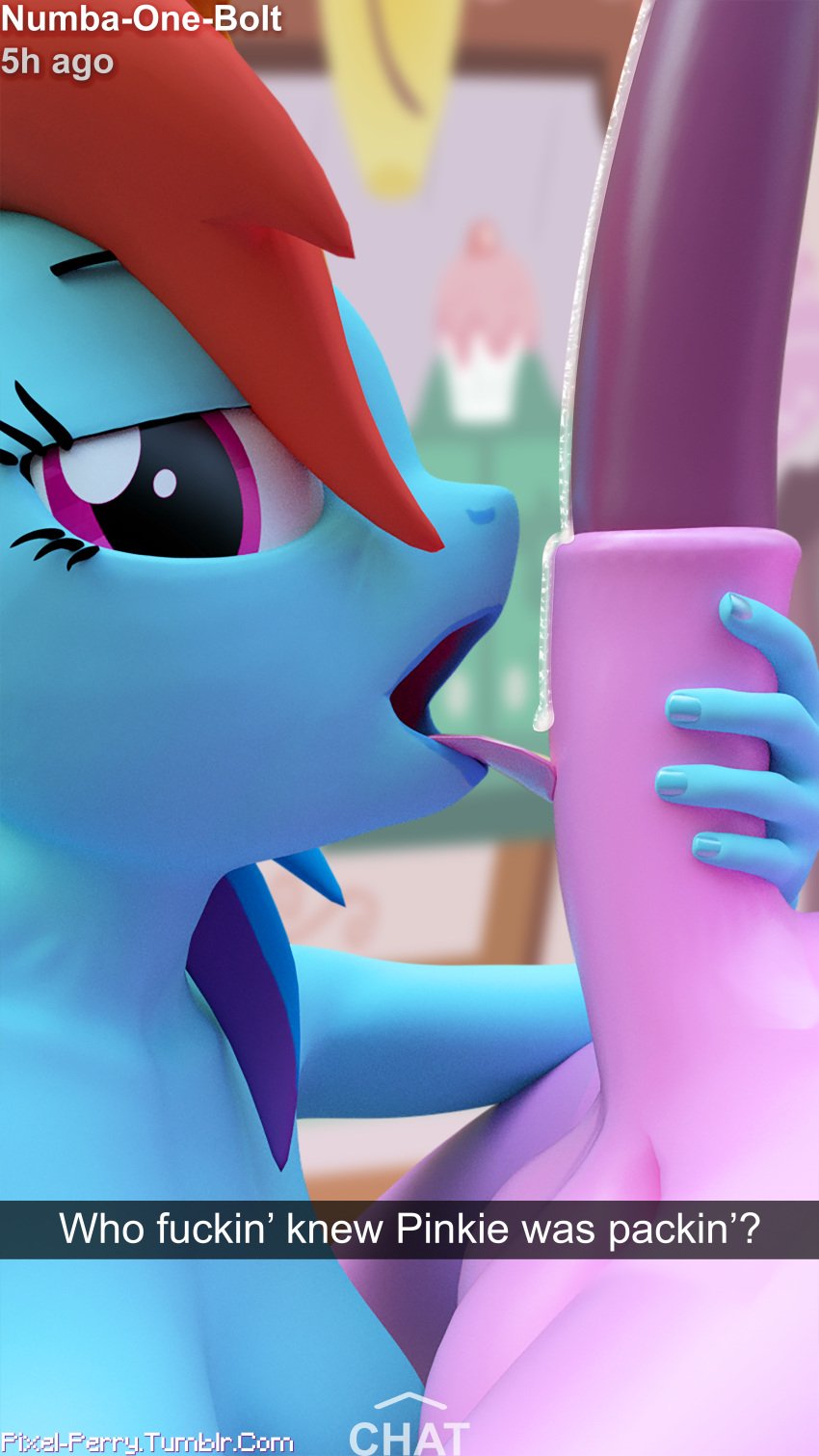 3d animal_genitalia animal_penis anthro balls breasts dickgirl equine equine_penis female female_on_futa friendship_is_magic furry futa_on_female futanari hair horse horsecock intersex looking_at_viewer mammal my_little_pony penis pinkie_pie_(mlp) pixel-perry pose rainbow_dash_(mlp) scene source_filmmaker straight_hair