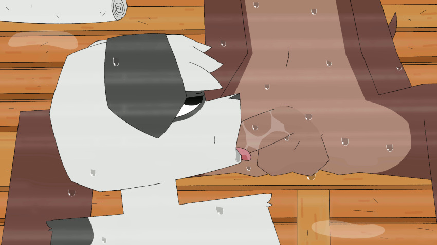 animated anthro blowjob furry gay guy4well male_only non-human non-human_only tagme toony yaoi