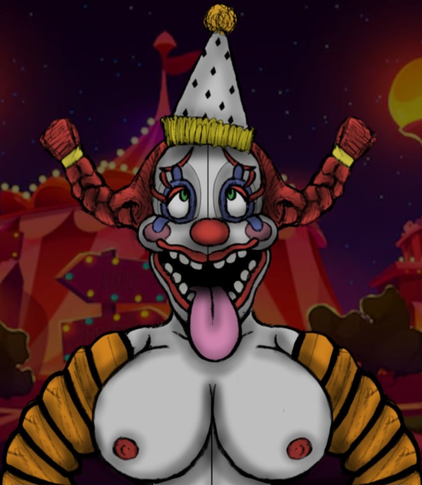 clown clown_girl female five_nights_at_freddy's five_nights_at_freddy's:_secret_of_the_mimic five_nights_at_freddy's:_security_breach fnaf jackie_(fnaf) jester secret_of_the_mimic solo the_mimic_(fnaf)