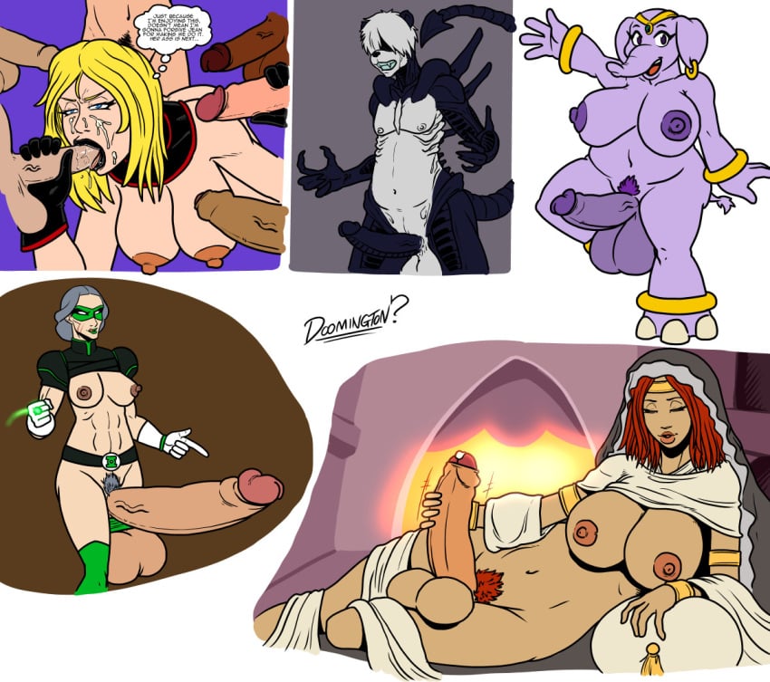 avatar_the_last_airbender dark_souls doomington emma_frost futanari gangbang gwynevere lin_bei_fong shantae shantae_(series) the_legend_of_korra tritiumcg x-men