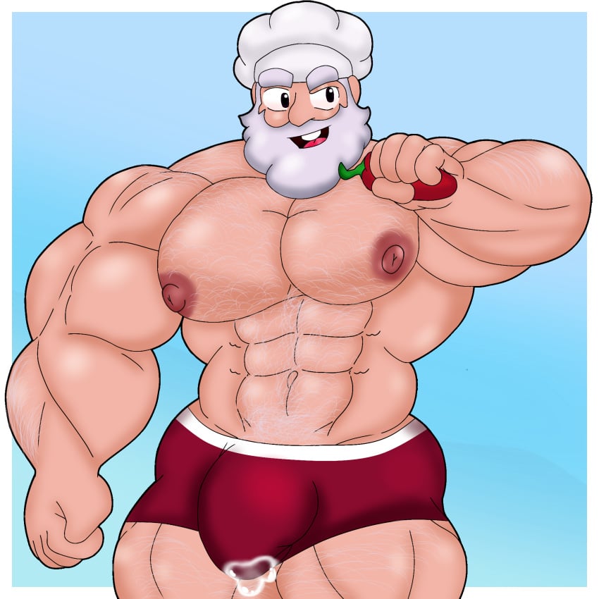 big_muscles brawl_stars cocokun! dynamike_(brawl_stars) male_only muscular muscular_male tagme