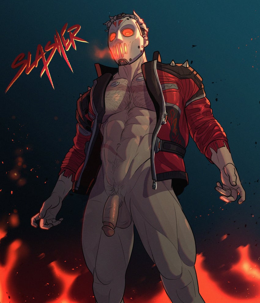 abs activision balls bara biceps big_balls big_penis blizzard_entertainment daddy halloween holidays jack_morrison male male_nipples male_only manly mature_male muscular_male nipples nude overwatch overwatch_2 pecs penis soldier_76 vorticesrig