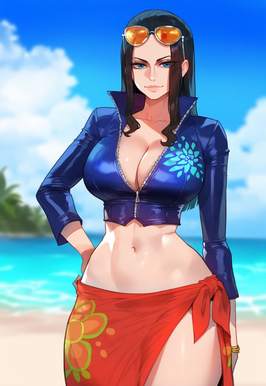 ai_generated female female_only floox nico_robin one_piece