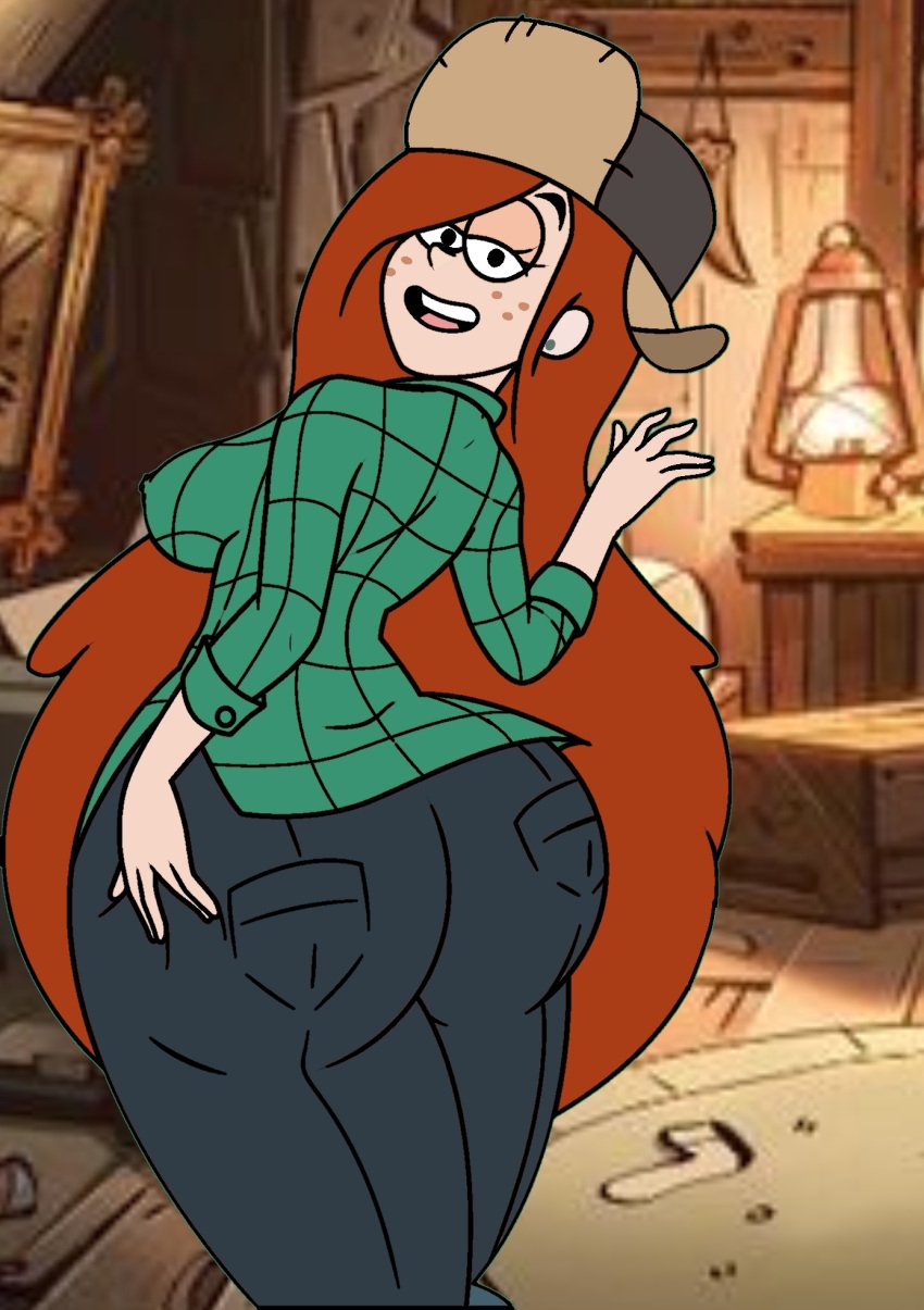 ass_focus cartoon disney disney+ disney_channel disney_xd gravity_falls kaboot series wendy_corduroy