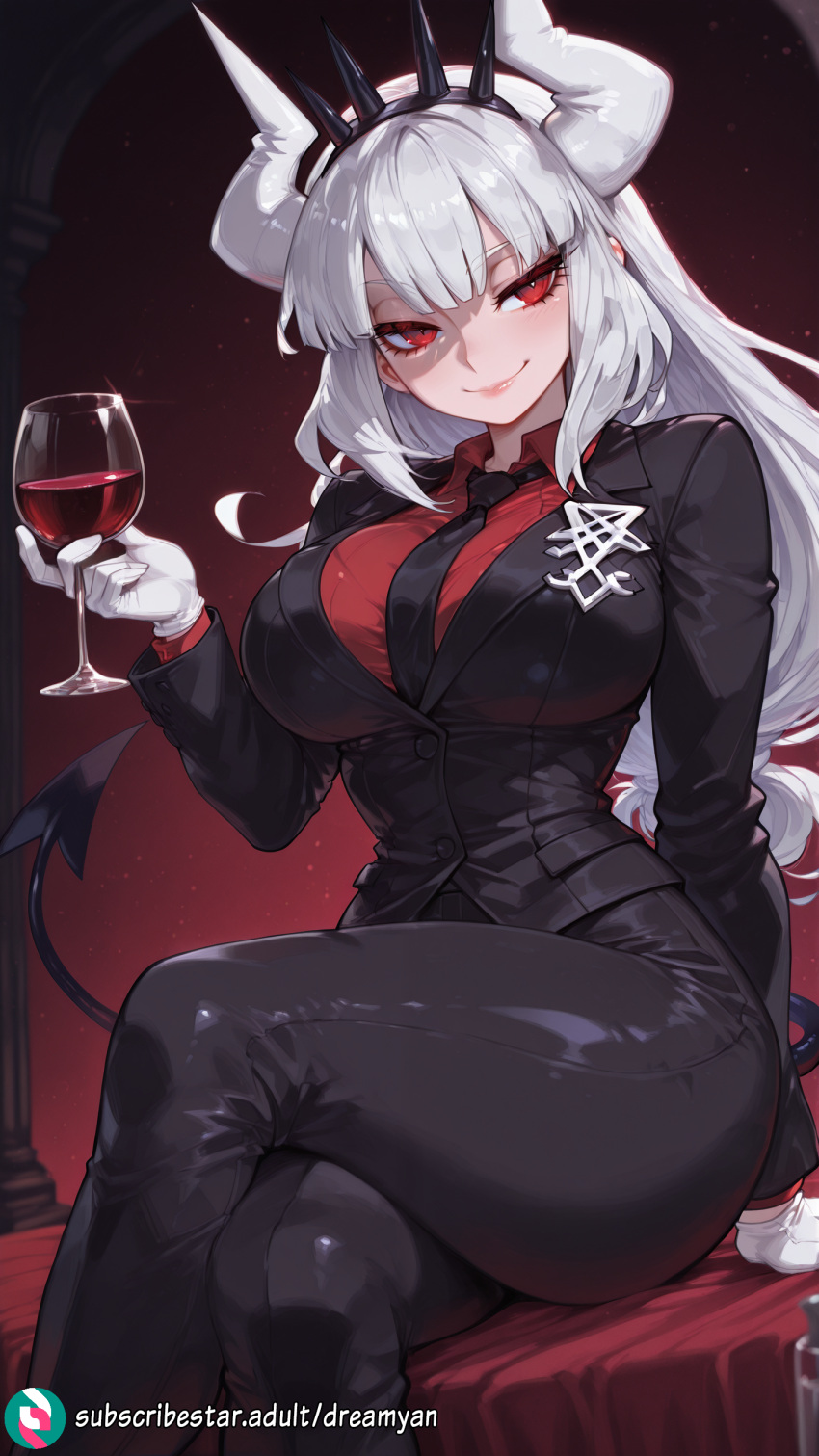 Lucifer (Helltaker) Rule 34 Image