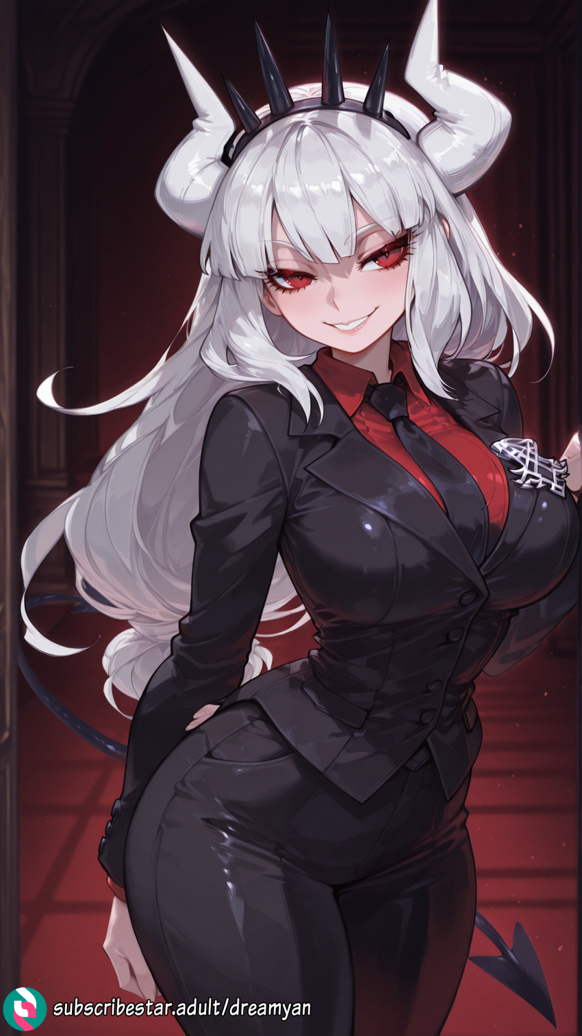 Lucifer (Helltaker) Rule 34 Image