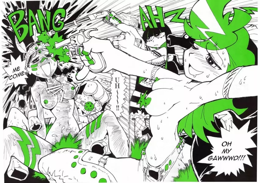 Briefers Rock (Panty & Stocking With Garterbelt) Rule 34 Image